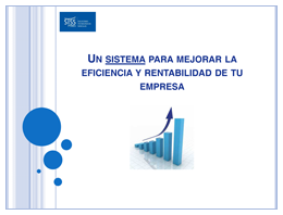 MEJORA LA EFICIENCIA Y RENTABILIDAD DE TU EMPRESA